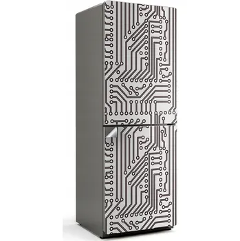 Fototapeta Samolepicí samolepka na ledničku Snadná Montáž - Vzor Elektronických Obvodů