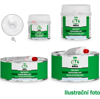 Karosářský tmel BOLL Jemný karosářský stěrkový tmel 1800g, 002015