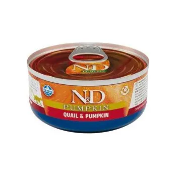 Krmivo pro kočku N&D CAT PUMPKIN Adult Quail & Pumpkin 70g