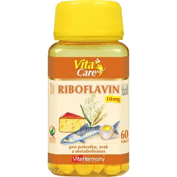 VitaHarmony Riboflavin (Vitamin B2) 10mg 60 tablet