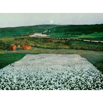 Plakát Plakát, Obraz - Flower Meadow, Harald Sohlberg