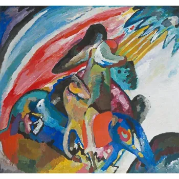 Plakát Plakát, Obraz - The Rider, Wassily Kandinsky