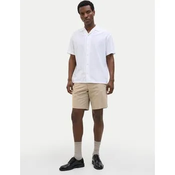 Pánské oblečení Jack & Jones Šortky z materiálu Stace 12271357 Béžová Relaxed Fit M