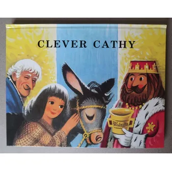 Pohádka Vojtěch Kubašta - Clever Cathy [dětské leporelo, pohádky, pop-up kniha, prostorová publikace, pohádka Chytrá horákyně, anglickojazyčná verze knihy "Chytrá Baruška"]