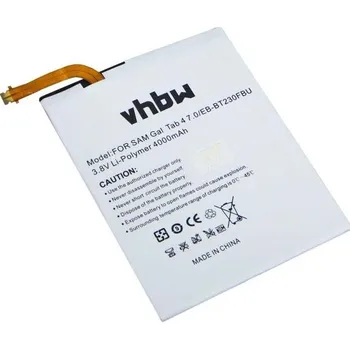 Baterie k notebooku VHBW Baterie pro Samsung Galaxy Tab 4 7.0, 4000 mAh