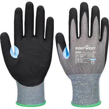 Pracovní rukavice Nitrilové rukavice odolné proti proříznutí Portwest A648 G8R vel. 6 - XS