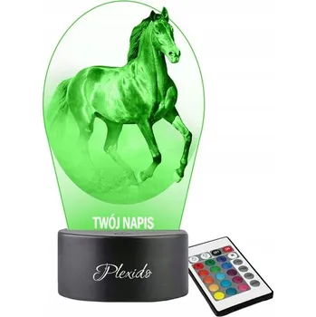 Lampička Noční lampa Plexido vícebarevná