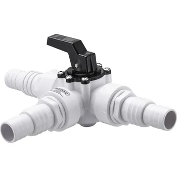 Bazénová filtrace monzana® Obtokový set k bazénu 12dílný – 3cestný ventil, hadice