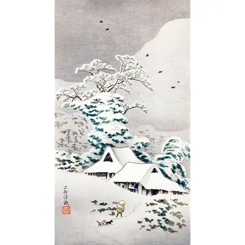 Plakát Plakát, Obraz - Sawatari in Snow (1936), Hiroaki Takahashi