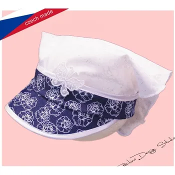 Kojenecké oblečení ROCKINO Dívčí letní šátek, bílomodrý Varianta: 54cm