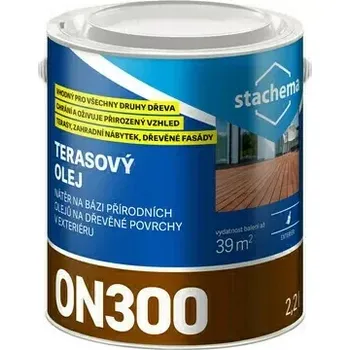 Olej na dřevo ON300 TERASOVÝ OLEJ - modřín 2,2l