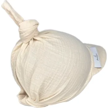 Šátek Mušelínový šátek vel. 1-5 let Světle béžový