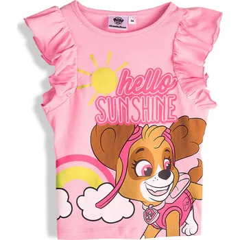 Dívčí tričko GATE Bavlněné tričko Paw Patrol 5Y 425-0960/65