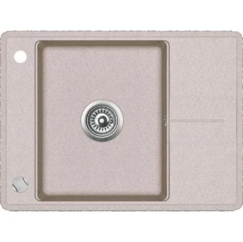Granitový dřez Jednokomorový granitový dřez Helika Bella béžový