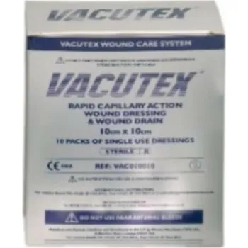 Lékárnička VACUTEX Kapilární krytí 10x10cm 10ks