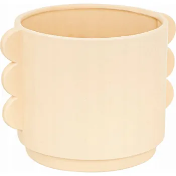 Květináč Atmosphera Keramický kryt na květináč WAVY BLISS, O 18 cm