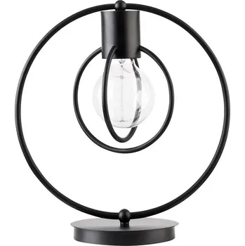 Lampička Stolní lampa AURA 1xE27/60W/230V černá + záruka 3 roky