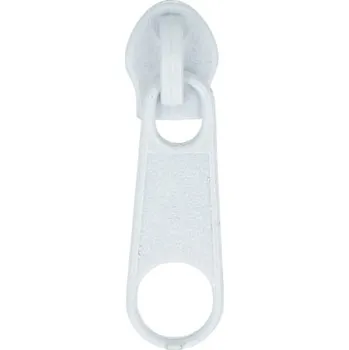 Jezdec k zipu v bílé barvě I-S50-N-101