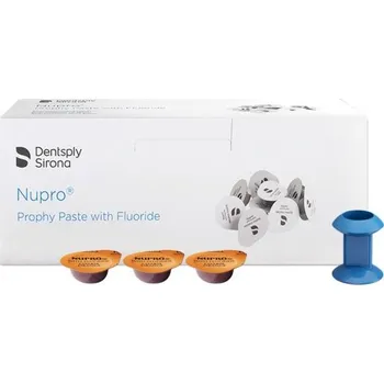 zubní pasta Dentsply NUPRO® polish HRUBÁ pasta s fluoridy (pomeranč), 200x2g