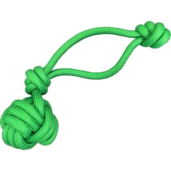 Hračka pro psa BAFPET Pešek HAMER, kulatý - Zelená Varianta: Zelená - 8mm, 5,5cm x 15cm 09011/S