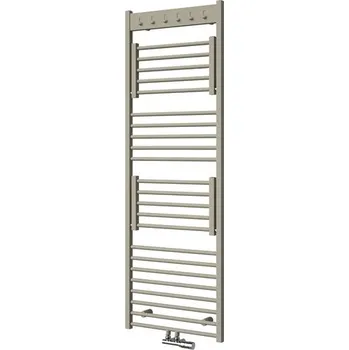 Radiátor Isan Flexi s háčky koupelnový radiátor 1735/600, 705 W, středové připojení, DFLH17350600 Barva ISAN: Béžová RAL 1019 MAT (K8)