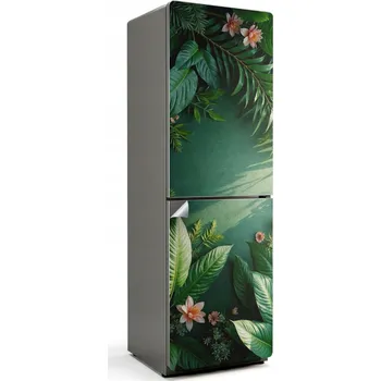 Fototapeta Samolepka Fólie na lednici Snadné čištění Květinový a listový vzor přírody