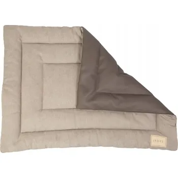 Pelíšek pro psa Srolovatelný pelíšek pro psa Puffly 75x55cm ŠEDÝ – voděodolný, cestovní