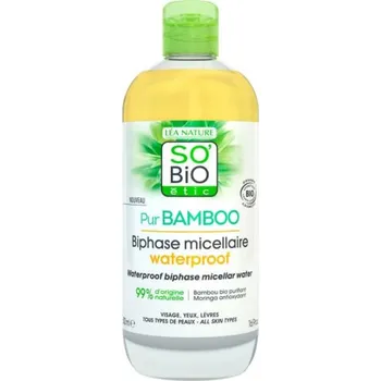 Kosmetika So´bio etic Voda micelární dvoufázová - řada Pur Bamboo BIO 500ml, SO’BiO