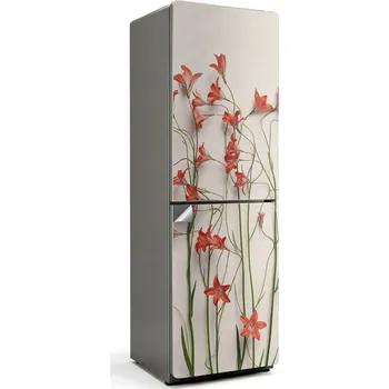 Fototapeta Dekorační Nálepka Samolepka Ozdoba na Lednici Jemné květy ve vertikálním provedení