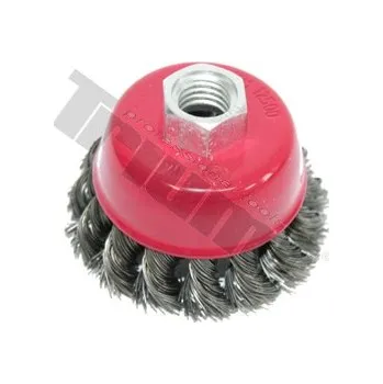 Brusný kotouč Kotouč z drátěného hrnce, M14x2, opletený - Ø 65 mm