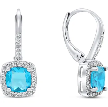 Náušnice Brilio Silver Třpytivé náušnice se zirkony ze stříbra EA308WAQ + 2 měsíce na vrácení zboží