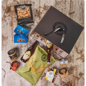 Dárkový potravinový koš LA CHINATA Chuťovky Kufřík