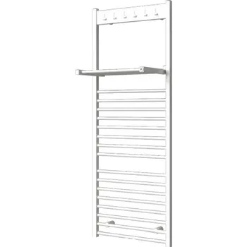 Isan Flexi s háčky koupelnový radiátor 955/600, 412 W, DFLH09550600 Barva ISAN: Modrá RAL 5024 MAT (K6)