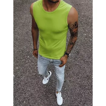 Pánské tričko Pánské triko DSTREET SVĚTLE ZELENÁ XL