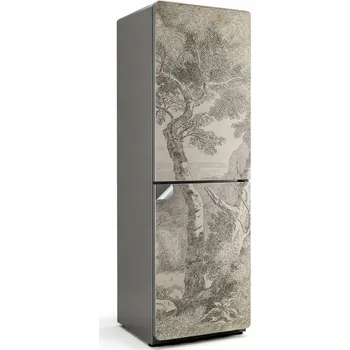 Fototapeta Samolepka na ledničku Samolepicí Ochranná Omyvatelná Archaický nákres stromu