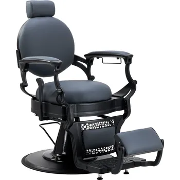 Kadeřnické křeslo Holičské křeslo Gabbiano Niccolo grafité bez tlačítek