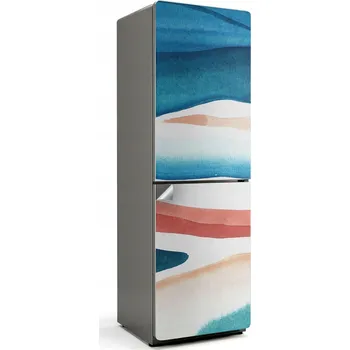 Fototapeta Dekorační nálepka na ledničku s motivem akvarelových abstraktních skvrn