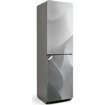 Fototapeta Samolepicí nálepka na ledničku do kuchyně Vlny abstraktních tvarů