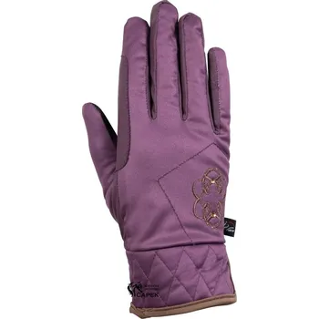 Zimní rukavice HKM -ARTIC BAY- - Fialová - S