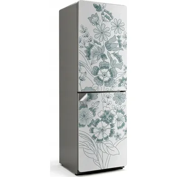 Fototapeta Samolepicí Samolepicí na ledničku do kuchyně Květinová ilustrace s detaily