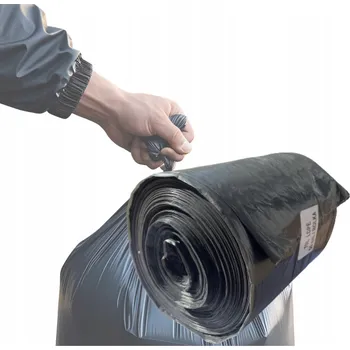 Pytle na odpadky Pytle na odpadky 70L – 50 kusů | černé, pevné LDPE | univerzální