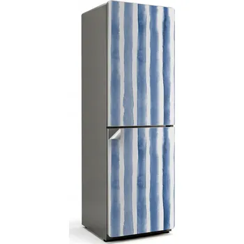 Fototapeta Samolepicí Samolepicí Bubble Free na ledničku Svislé akvarelové pruhy