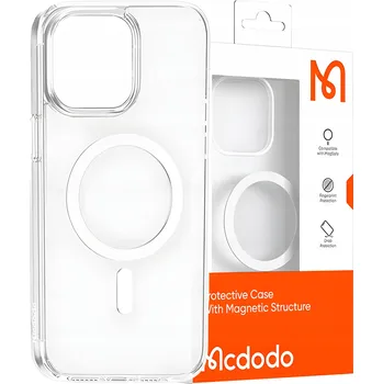 Pouzdro na mobilní telefon Zadní Kryt McDodo pro Apple iPhone 15 Plus, bezbarvý