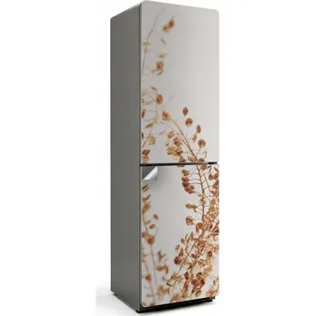 Fototapeta Dekorativní Samolepicí nálepka na ledničku Jemné listy v kompozici