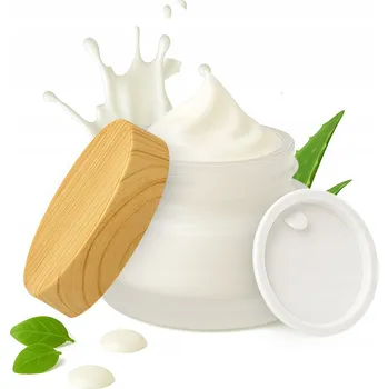 Sklenice Sklenice Sklenička Skleněná MATNÁ ZAMRAZENÁ 15 g na Krém Balzám Kosmetiku Mast Gel