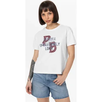 Dámské tričko PitBull West Coast - dámské triko LOYAL bílé S