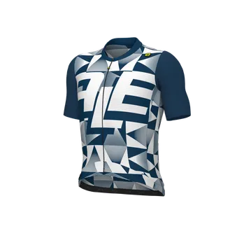 cyklistický dres ALÉ Cycling Clothing Pánský letní cyklistický dres ALÉ MULTIVERSO PR-E, lagoon Velikost: XXL