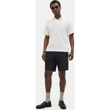 Pánské kraťasy Jack & Jones Šortky z materiálu Stace 12271357 Černá Relaxed Fit XXL