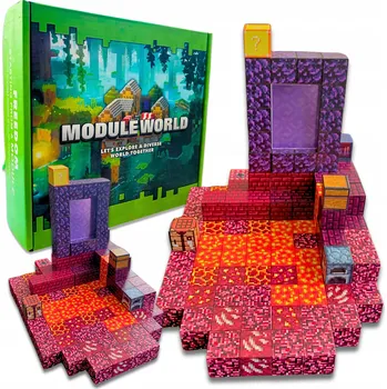 ostatní stavebnice Sada Magnet Stavebnice pro vzdělávání, 128 ks + postavy