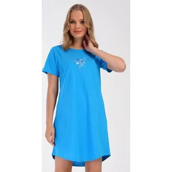 Dámské šaty Dámské domácí šaty Vienetta Secret Pampeliška tmavě šedá XL